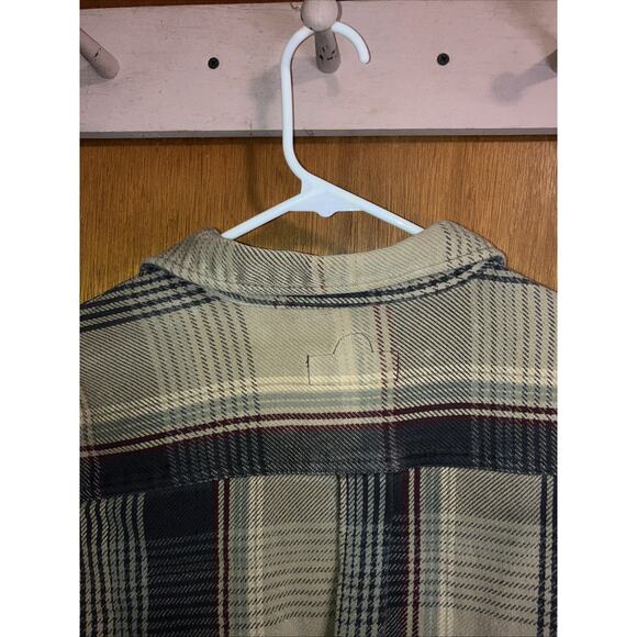 VTG Berne Apparel Heavy Cotton Button Up Flannel Mens M - Picture 12 of 12